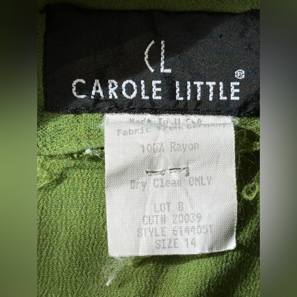 Lime Green Sleeveless Women's Top - Picture 5 of 5